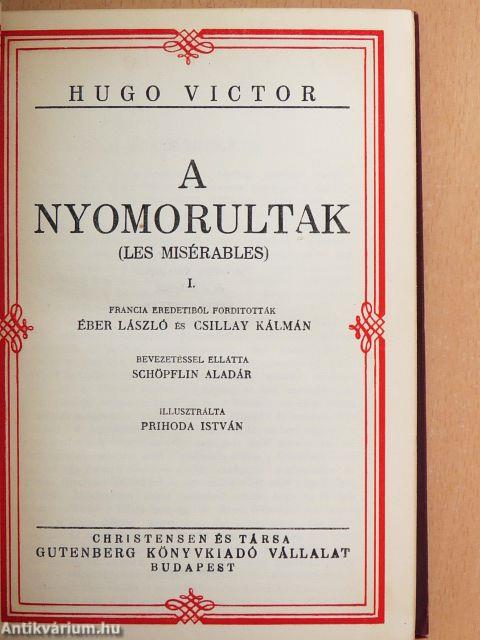 Hugo Victor összes regényei és elbeszélései 1-20.