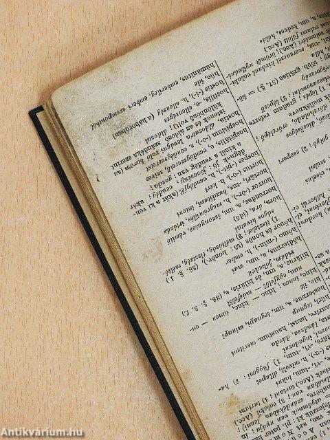 Latin alaktan/Latin gyakorlókönyv