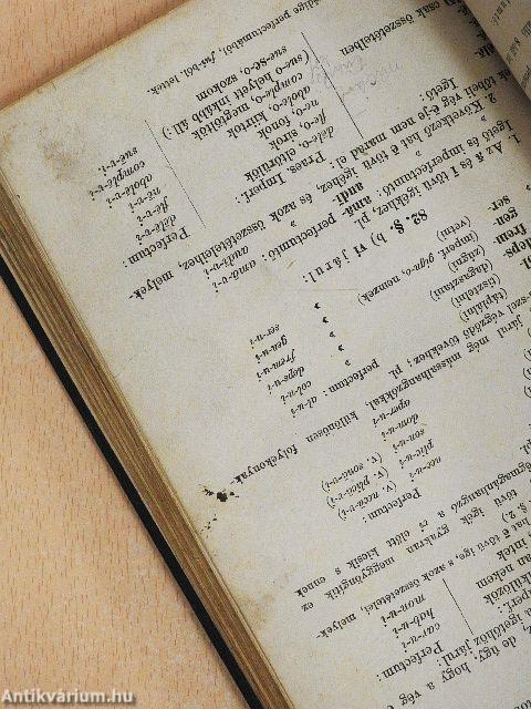 Latin alaktan/Latin gyakorlókönyv