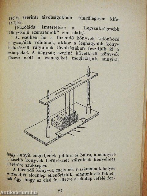 A könyvkötés elemi iskolája