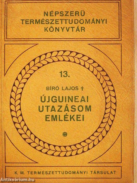 Újguineai utazásom emlékei