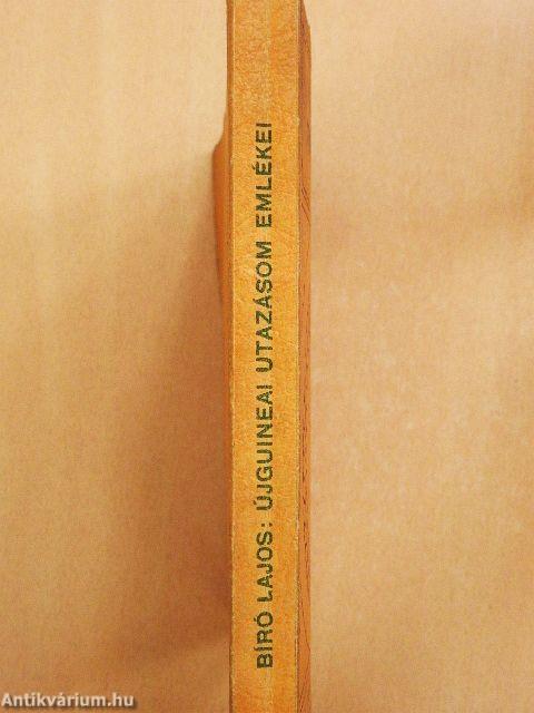 Újguineai utazásom emlékei