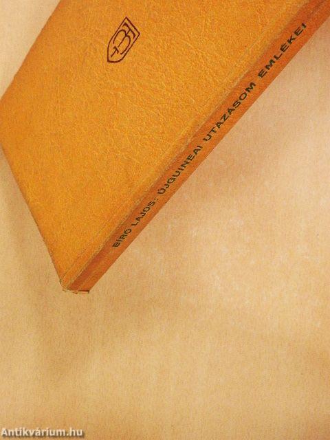 Újguineai utazásom emlékei