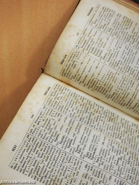 Teljes magyar-latin szótár