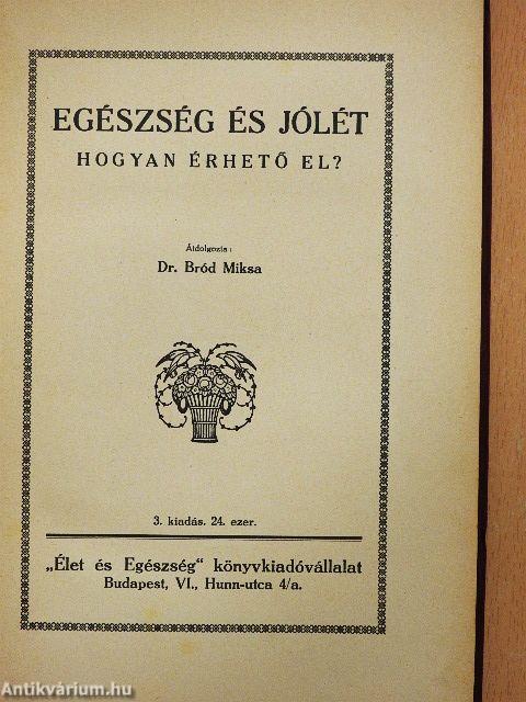 Egészség és jólét