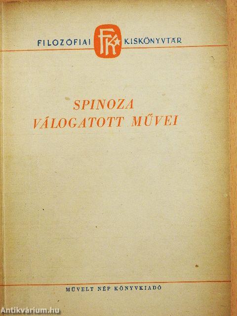 Spinoza válogatott művei