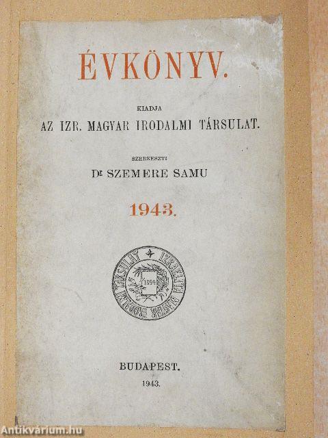 Évkönyv 1943.