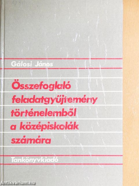 Összefoglaló feladatgyűjtemény történelemből