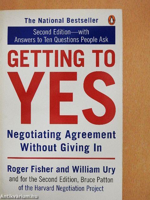 Getting to Yes