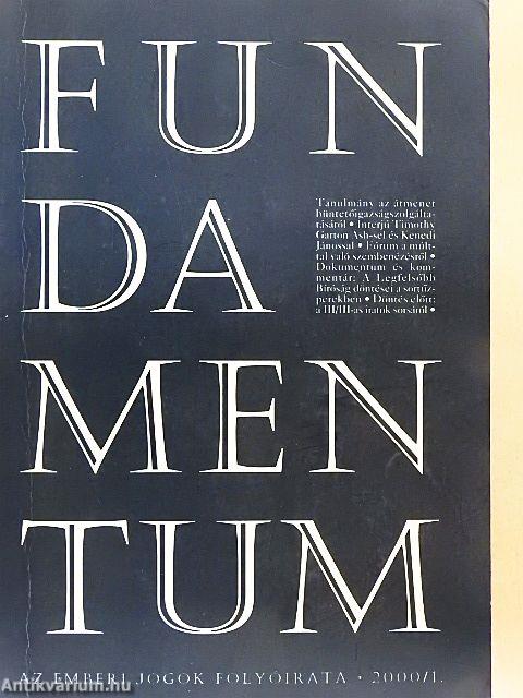 Fundamentum 2000/1-4.