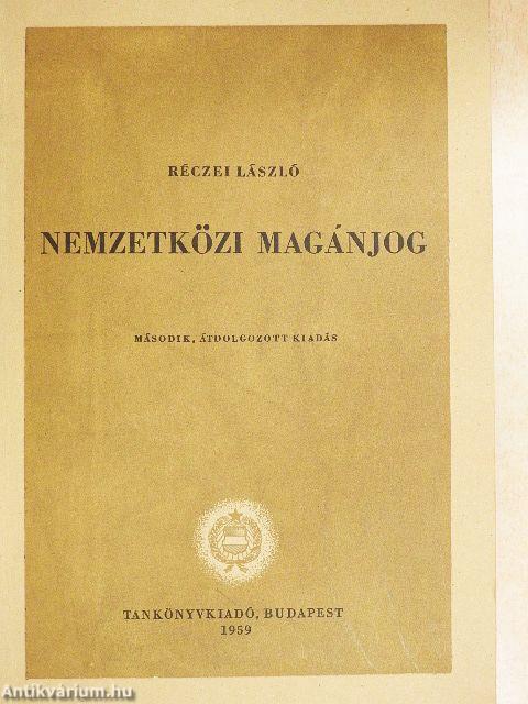 Nemzetközi magánjog