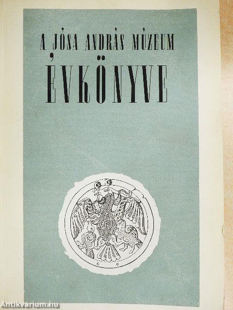 A Nyíregyházi Jósa András Múzeum évkönyve I.