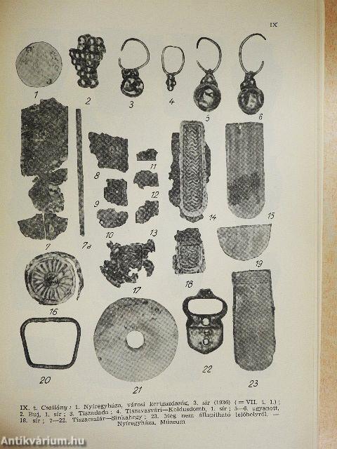 A Nyíregyházi Jósa András Múzeum évkönyve I.