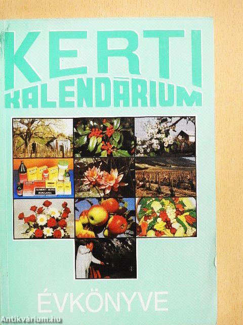 Kerti Kalendárium évkönyve 1993.