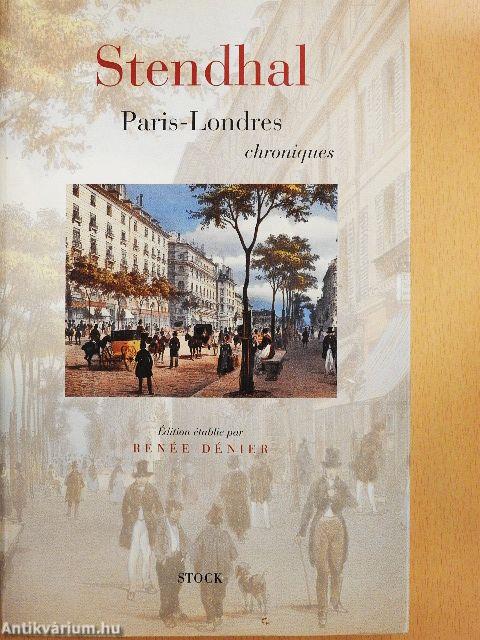 Paris-Londres Chroniques