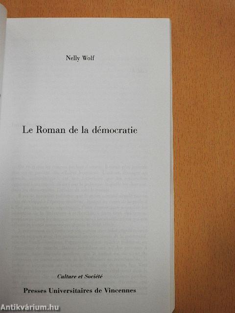 Le Roman de la démocratie