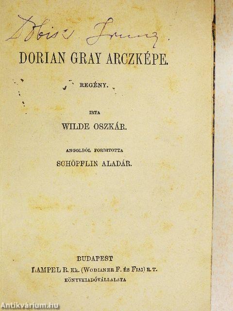 Dorian Gray arczképe