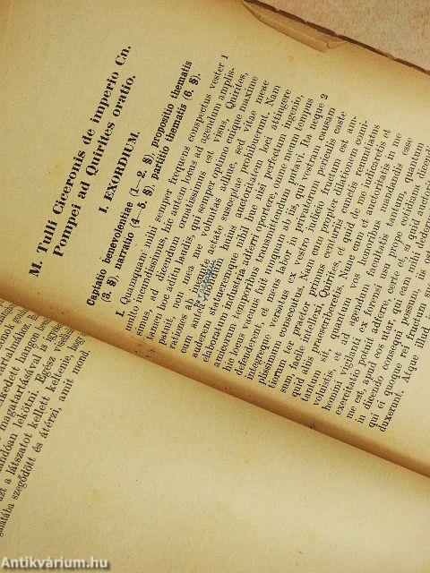 Marcus Tullius Cicero válogatott beszédei