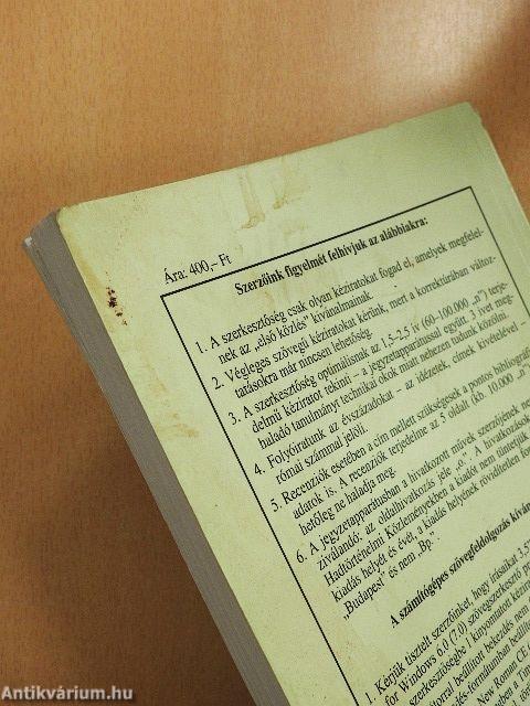 Hadtörténelmi Közlemények 2001. június-szeptember