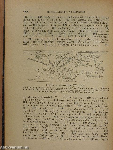 Szemelvények Homeros Iliasából