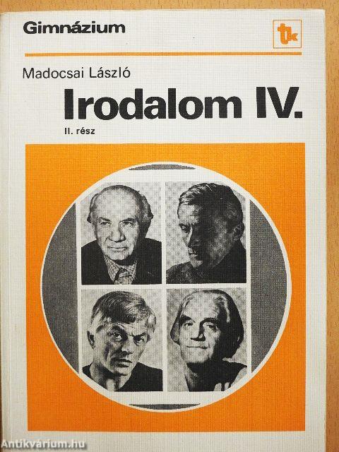 Irodalom IV./II.