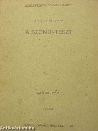 A Szondi-teszt