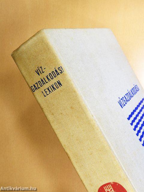 Vízgazdálkodási lexikon
