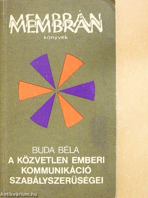 A közvetlen emberi kommunikáció szabályszerűségei