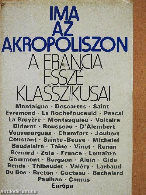 Ima az Akropoliszon