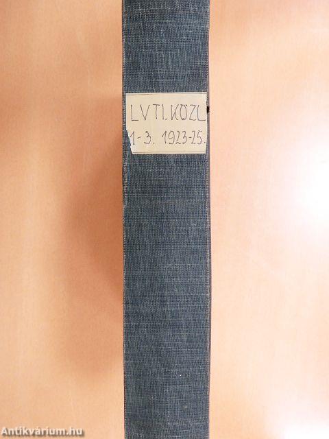 Levéltári Közlemények 1923-1945. I-VII.