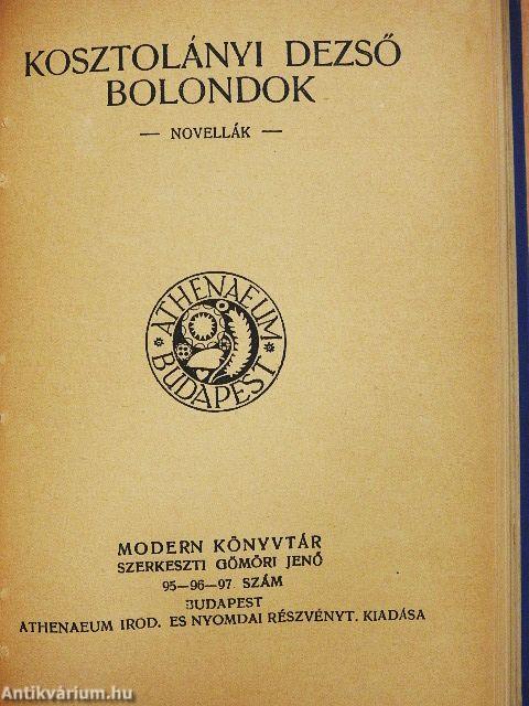 Magyar Elbeszélők III.