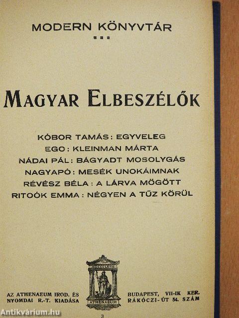 Magyar elbeszélők II.