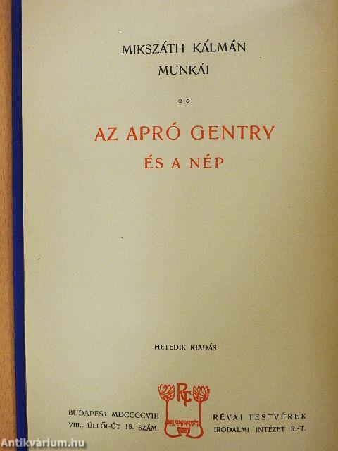 Az apró gentry és a nép