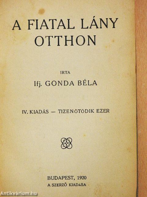 A fiatal lány otthon