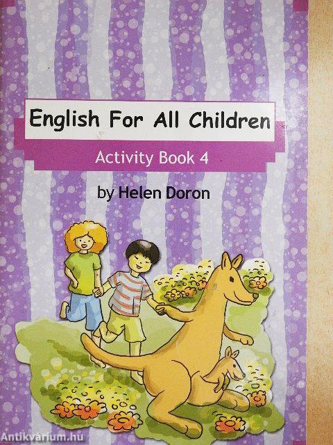 English for All Children - Activity Book 4.