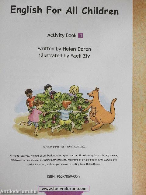 English for All Children - Activity Book 4.