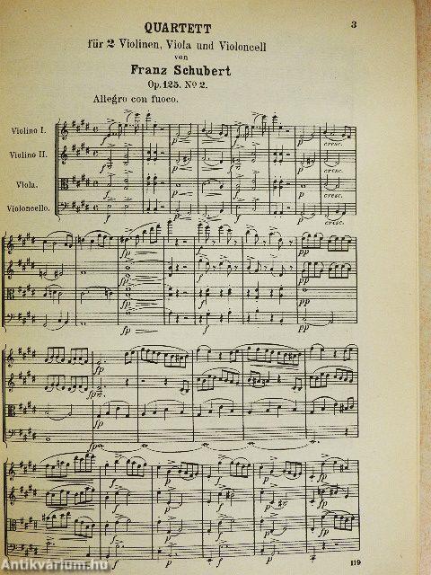 Quartett No. 3. E-dur