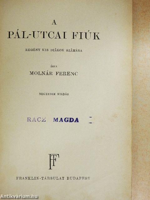 A pál-utcai fiúk