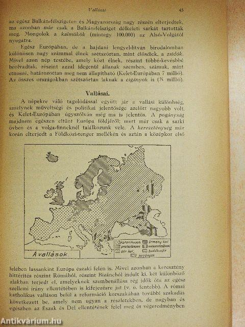 A Leíró Földrajz Alapvonalai I-II.