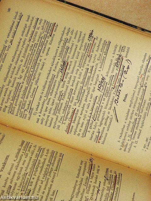 Római régiségek és a római irodalomtörténet vázlata