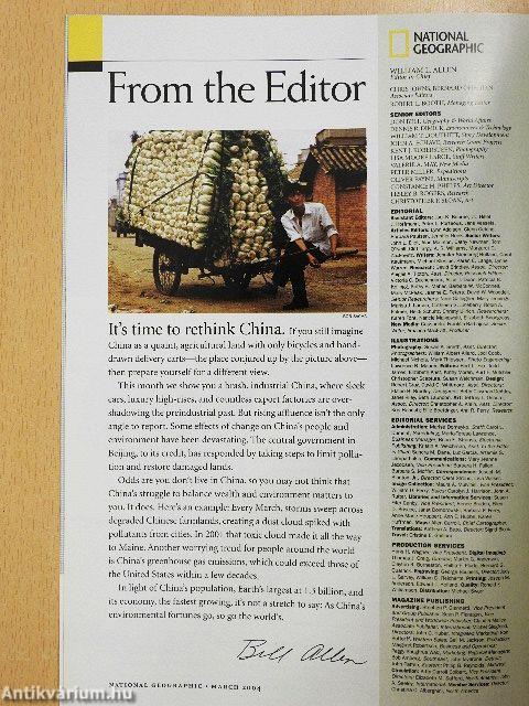 National Geographic March 2004