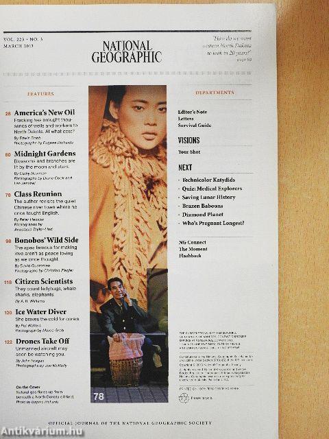 National Geographic March 2013