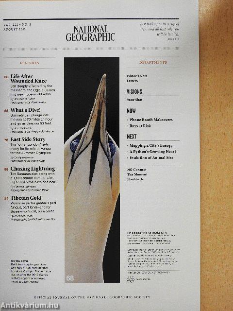 National Geographic August 2012