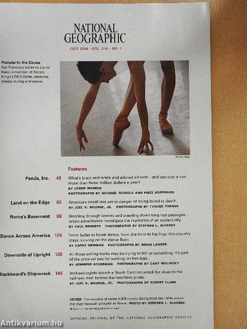 National Geographic July 2006