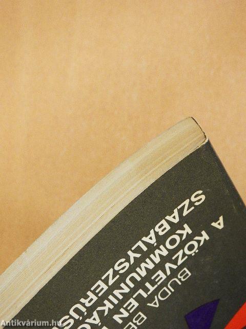 A közvetlen emberi kommunikáció szabályszerűségei