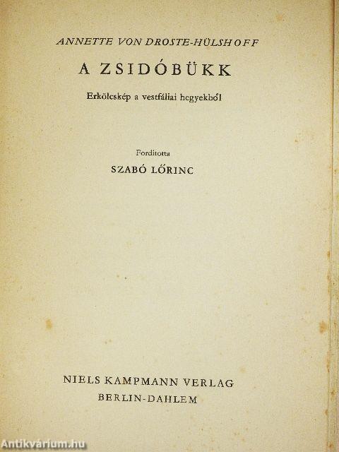 A zsidóbükk