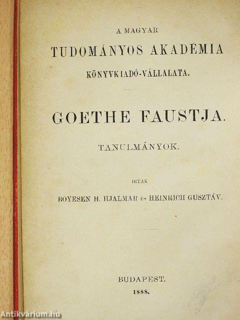 Goethe Faustja