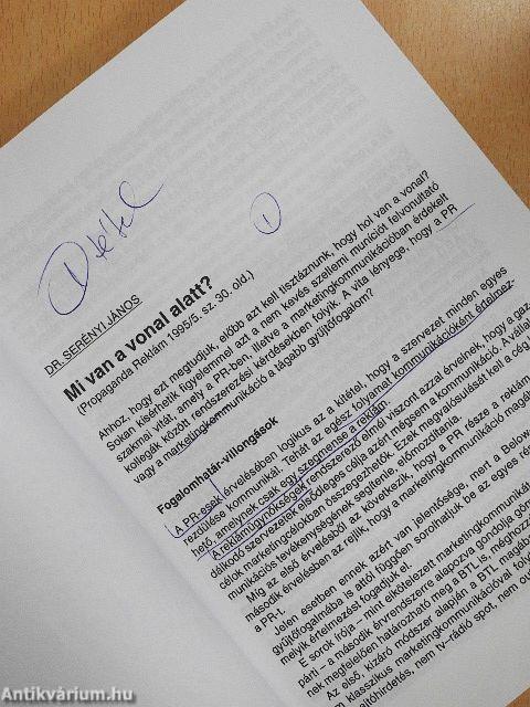 Tallózás a marketingkommunikáció területéről