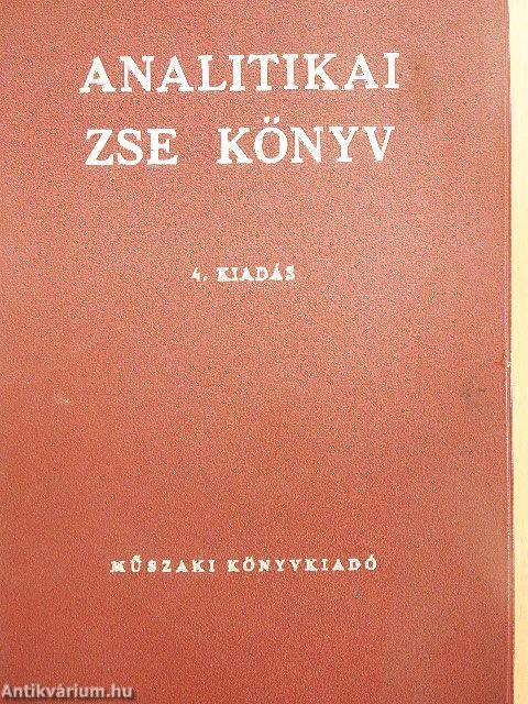 Analitikai zsebkönyv