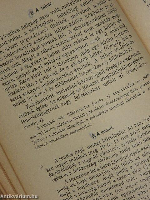 Görög régiségek és a görög irodalomtörténet vázlata